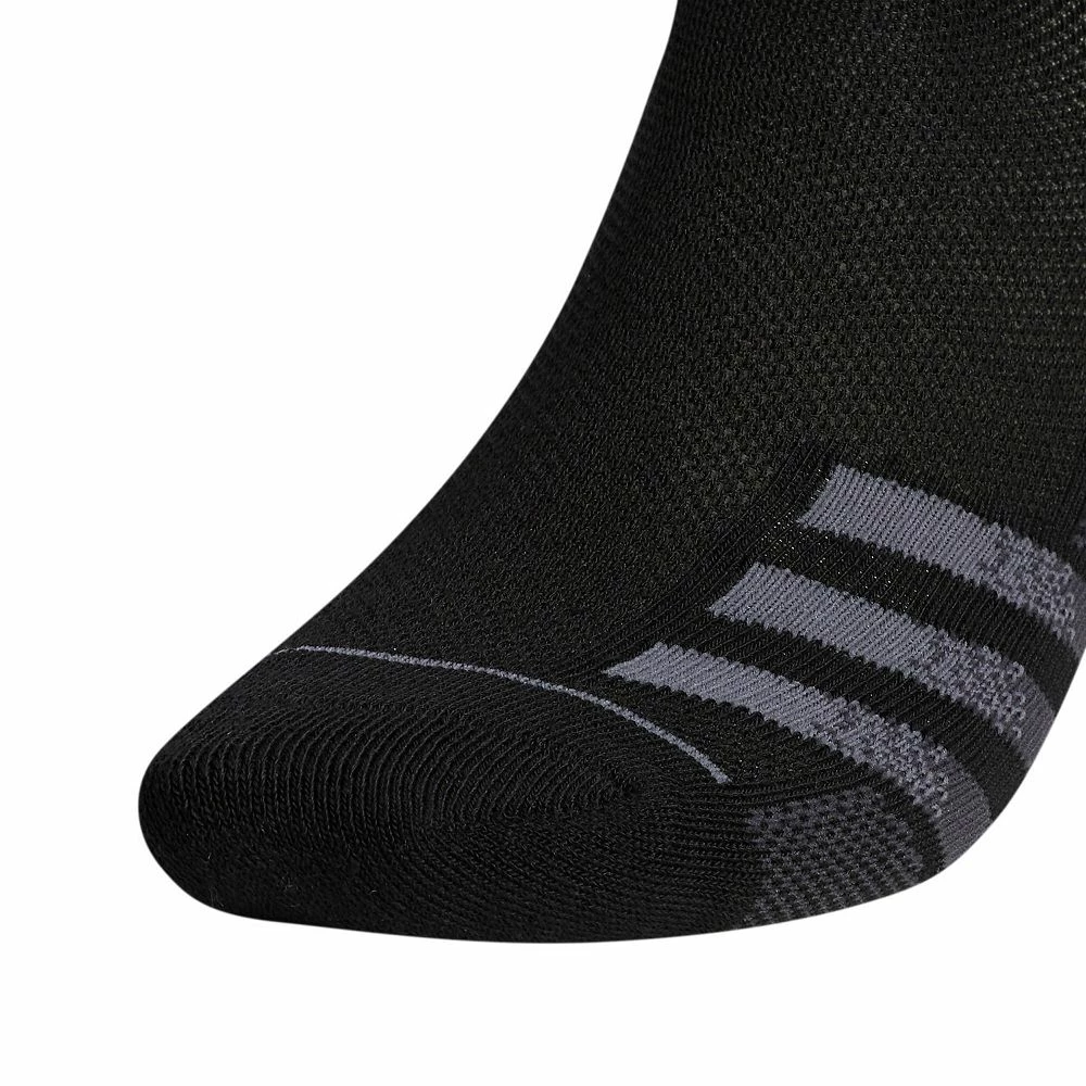 Men's adidas 3-pack Superlite Stripe 3 Quarter Socks 7 Men's adidas 3-pack Superlite Stripe 3 Quarter Socks - Image 5