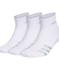 Men's adidas 3-pack Superlite Stripe 3 Quarter Socks