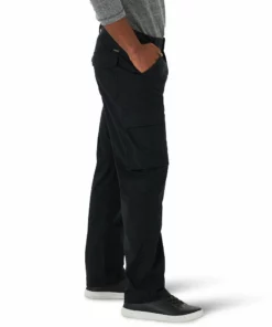 Men’s Wrangler Free To Stretch Relaxed-Fit Ripstop Cargo Pants -Casual Outfits For Men Elegant store 5262775 ALT2