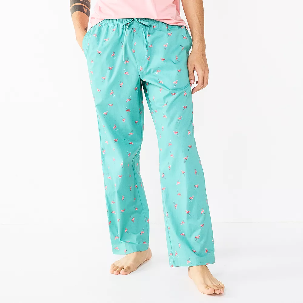 Men's Sonoma Goods For Life® Brushed Poplin Print Pajama Pants 9 Men's Sonoma Goods For Life® Brushed Poplin Print Pajama Pants - Image 7