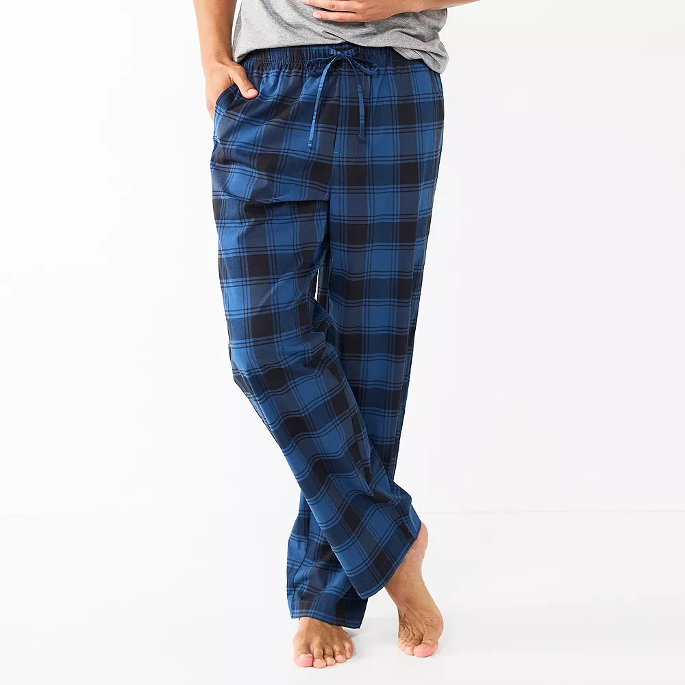 Men's Sonoma Goods For Life® Brushed Poplin Print Pajama Pants 11 Men's Sonoma Goods For Life® Brushed Poplin Print Pajama Pants - Image 9