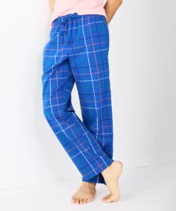 Men's Sonoma Goods For Life® Brushed Poplin Print Pajama Pants 17 Men's Sonoma Goods For Life® Brushed Poplin Print Pajama Pants -Casual Outfits For Men Elegant store 5281147 Blue Windowpane