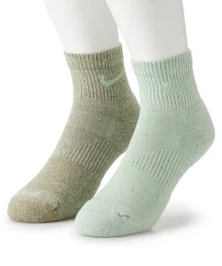 Men's Nike Everyday Plus Cushioned Training Ankle 2-Pack Socks