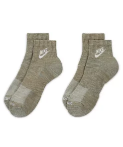 Men's Nike Everyday Plus Cushioned Training Ankle 2-Pack Socks 12 Men's Nike Everyday Plus Cushioned Training Ankle 2-Pack Socks -Casual Outfits For Men Elegant store 5293596 Olive