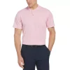 Men's Grand Slam Classic-Fit Baseball Collar Golf Shirt -Casual Outfits For Men Elegant store 5295193 Pink