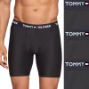 Men's Tommy Hilfiger 3-pack Microfiber Boxer Briefs -Casual Outfits For Men Elegant store 5297534 Black