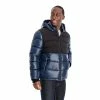 Men's TOWER by London Fog Colorblock Quilted Hooded Puffer Coat -Casual Outfits For Men Elegant store 5301223 Blue
