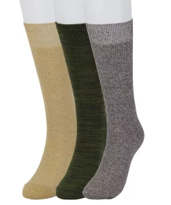 Men's Sonoma Goods For Life® 3-pack Marled Crew Socks 13 Men's Sonoma Goods For Life® 3-pack Marled Crew Socks -Casual Outfits For Men Elegant store 5302032 Brown Green Olive