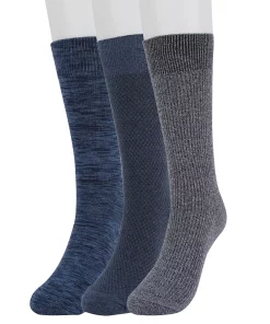 Men's Sonoma Goods For Life® 3-pack Marled Crew Socks 19 Men's Sonoma Goods For Life® 3-pack Marled Crew Socks -Casual Outfits For Men Elegant store 5302032 Navy