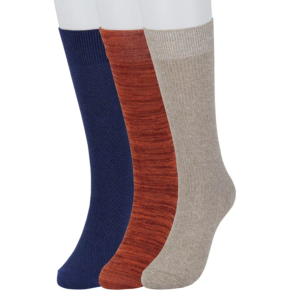 Men's Sonoma Goods For Life® 3-pack Marled Crew Socks 3 Men's Sonoma Goods For Life® 3-pack Marled Crew Socks