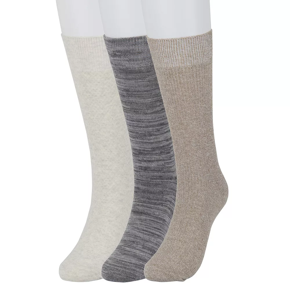 Men's Sonoma Goods For Life® 3-pack Marled Crew Socks 9 Men's Sonoma Goods For Life® 3-pack Marled Crew Socks - Image 7