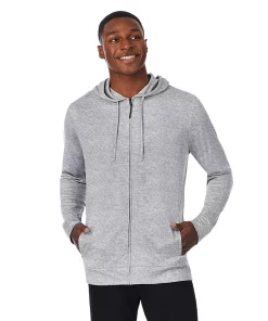 Men's Cuddl Duds® Far-Infrared Enhance Full-Zip Sleep Hoodie -Casual Outfits For Men Elegant store 5314307 ALT2