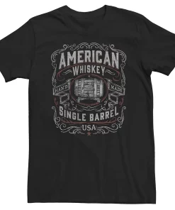 Big & Tall Americana American Whiskey Single Barrel Tee