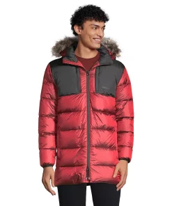 Big & Tall Lands' End Down Wide Channel Parka