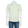 Men's Sonoma Goods For Life® Perfect Length Button-Down Shirt -Casual Outfits For Men Elegant store 5358425 Green