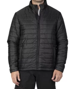 Men's Croft & Barrow Puffy Jacket -Casual Outfits For Men Elegant store 5468289 Black