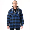 Men's Sonoma Goods For Life® Flannel Hooded Shirt Jacket -Casual Outfits For Men Elegant store 5470838 Buffalo Navy