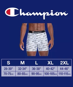 Men's Champion 3-Pack Total Support Pouch Cotton Stretch Boxer Brief -Casual Outfits For Men Elegant store 5471380 ALT6