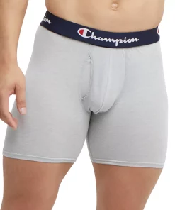 Men's Champion 3-Pack Total Support Pouch Cotton Stretch Boxer Brief -Casual Outfits For Men Elegant store 5471380 ALT8