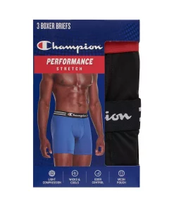 Men's Champion 3-Pack Performance Boxer Brief 14 Men's Champion 3-Pack Performance Boxer Brief -Casual Outfits For Men Elegant store 5471384 ALT2