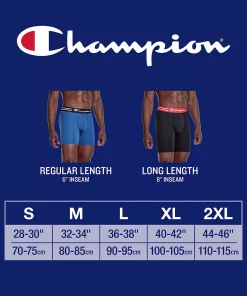 Men's Champion 3-Pack Performance Boxer Brief 17 Men's Champion 3-Pack Performance Boxer Brief -Casual Outfits For Men Elegant store 5471384 ALT6