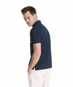 Big & Tall Tommy Hilfiger Flag Logo Polo -Casual Outfits For Men Elegant store 5484151 ALT