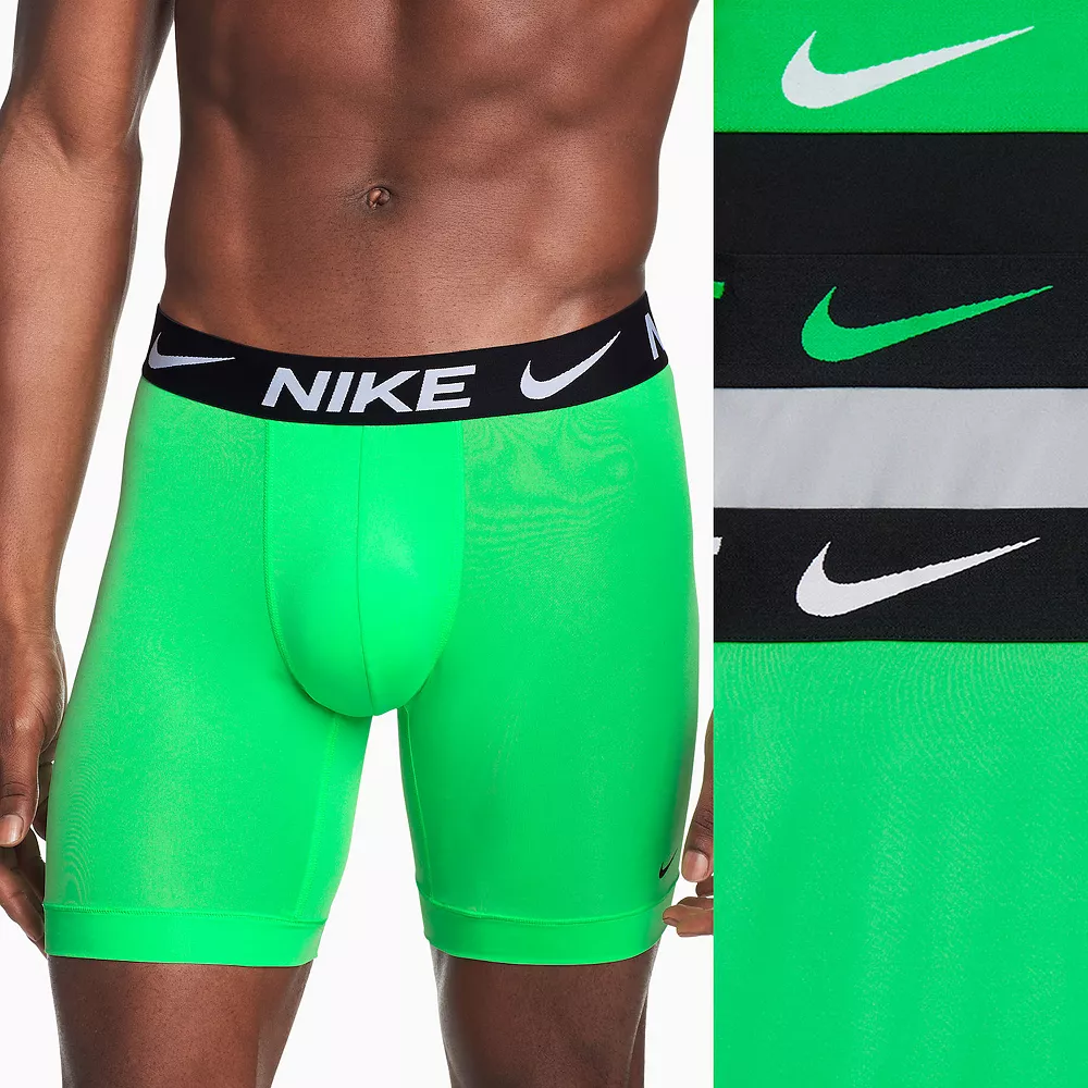 Men's Nike Dri-FIT Essential 3-pack Microfiber Long-Leg Boxer Briefs 6 Men's Nike Dri-FIT Essential 3-pack Microfiber Long-Leg Boxer Briefs - Image 4