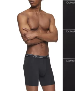 Men's Calvin Klein Micro-Stretch 3-Pack Long Boxer Brief