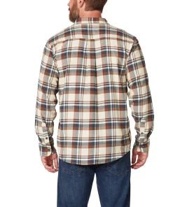 Men's Dickies FLEX Relaxed-Fit Ripstop Flannel Button-Down Shirt 11 Men's Dickies FLEX Relaxed-Fit Ripstop Flannel Button-Down Shirt -Casual Outfits For Men Elegant store 5580390 ALT