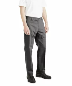 Men’s Dockers® Classic-Fit Iron-Free Signature Khaki Pants -Casual Outfits For Men Elegant store 5639332 Steelhead