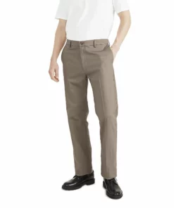 Men’s Dockers® Classic-Fit Iron-Free Signature Khaki Pants -Casual Outfits For Men Elegant store 5639332 Timberwolf