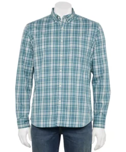 Men's Sonoma Goods For Life® Perfect-Length Button-Down Shirt