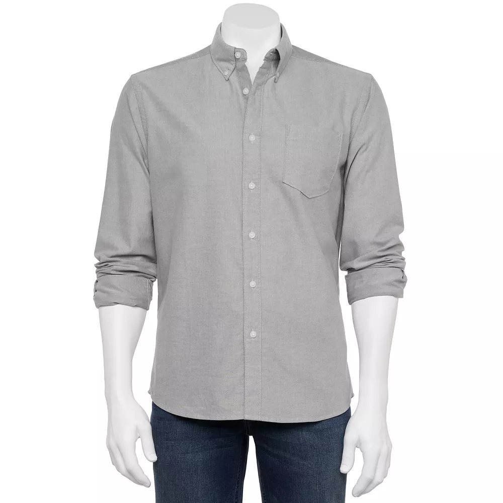 Men's Sonoma Goods For Life® Perfect-Length Button-Down Shirt 5 Men's Sonoma Goods For Life® Perfect-Length Button-Down Shirt - Image 3