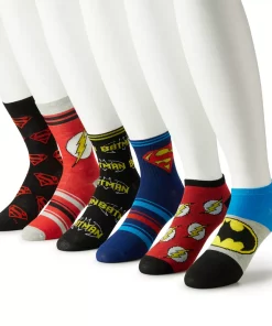 Men's The Simpsons 6-Pack Variety Socks 15 Men's The Simpsons 6-Pack Variety Socks -Casual Outfits For Men Elegant store 5644352 Justice League