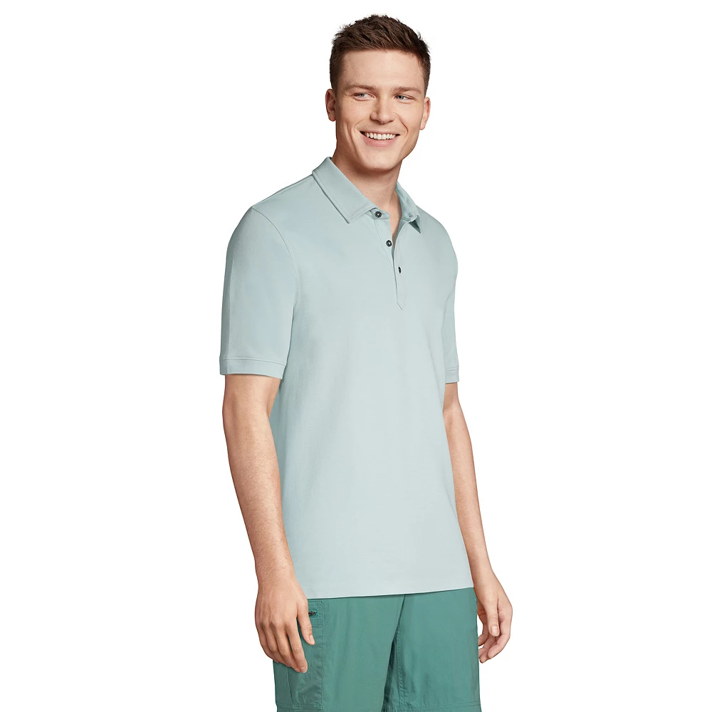 Men's Lands' End CoolMax Mesh Polo 9 Men's Lands' End CoolMax Mesh Polo - Image 7
