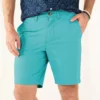 Men's Sonoma Goods For Life® 9" Flexwear Flat-Front Shorts 2 Men's Sonoma Goods For Life® 9" Flexwear Flat-Front Shorts -Casual Outfits For Men Elegant store 5702969 Teal