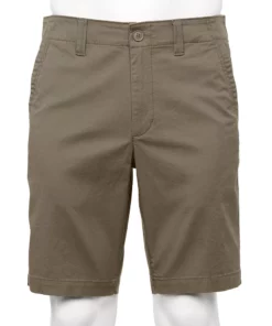 Sonoma Goods For Life® 10" Everyday Flat-Front Shorts -Casual Outfits For Men Elegant store 5703008 Kagan Khaki