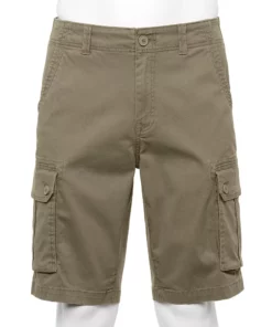 Men's Sonoma Goods For Life® 12" Everyday Cargo Shorts 16 Men's Sonoma Goods For Life® 12" Everyday Cargo Shorts -Casual Outfits For Men Elegant store 5703122 Kagan Khaki