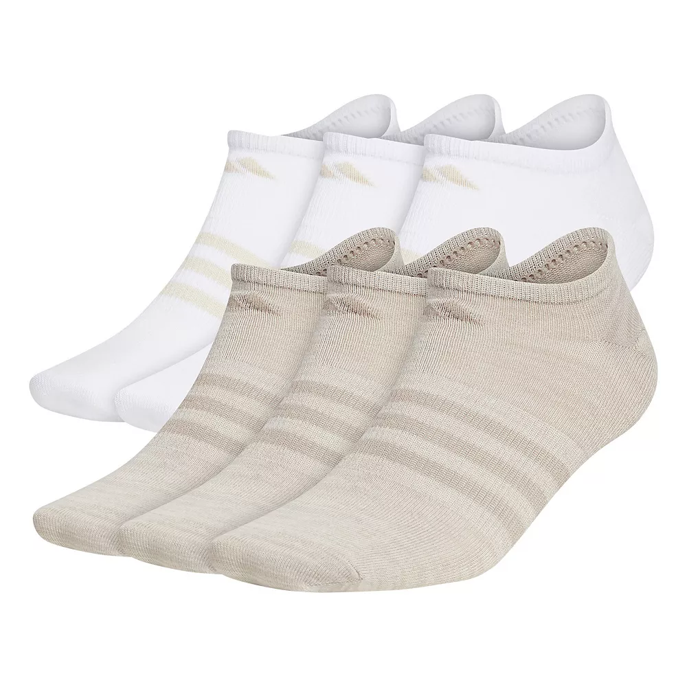 Adidas Men's Superlite II 6-Pack No Show Sock 3 Adidas Men's Superlite II 6-Pack No Show Sock