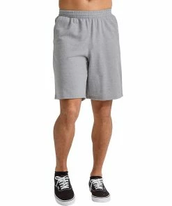 Men's Hanes Tri-Blend French Terry  Sweat Shorts -Casual Outfits For Men Elegant store 5737308 Concrete Pe Heather
