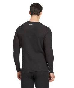 Men's Eddie Bauer Midweight Waffle Henley -Casual Outfits For Men Elegant store 5744154 ALT