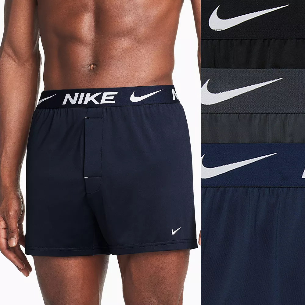 Men's Nike Dri-FIT Essential 3-Pack Boxers 3 Men's Nike Dri-FIT Essential 3-Pack Boxers