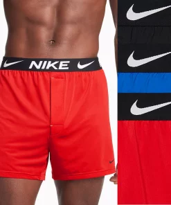 Men's Nike Dri-FIT Essential 3-Pack Boxers 17 Men's Nike Dri-FIT Essential 3-Pack Boxers -Casual Outfits For Men Elegant store 5760602 Game Royal