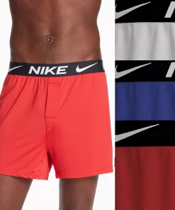 Men's Nike Dri-FIT Essential 3-Pack Boxers 16 Men's Nike Dri-FIT Essential 3-Pack Boxers -Casual Outfits For Men Elegant store 5760602 Red White Blue