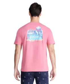 Men's IZOD Saltwater Graphic Tee -Casual Outfits For Men Elegant store 5782631 Beachside Dog