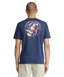 Men's IZOD Saltwater Graphic Tee -Casual Outfits For Men Elegant store 5782631 Crawfish Boil