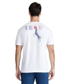 Men's IZOD Saltwater Graphic Tee -Casual Outfits For Men Elegant store 5782631 Happy Dog