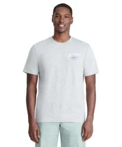 Men's IZOD Saltwater Graphic Tee -Casual Outfits For Men Elegant store 5782631 Island Life