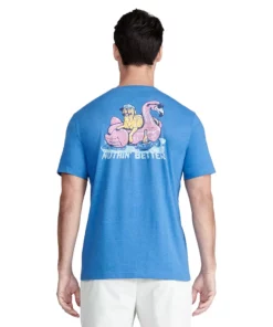 Men's IZOD Saltwater Graphic Tee -Casual Outfits For Men Elegant store 5782631 Nothin Better