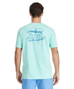 Men's IZOD Saltwater Graphic Tee -Casual Outfits For Men Elegant store 5782631 Salty Breeze